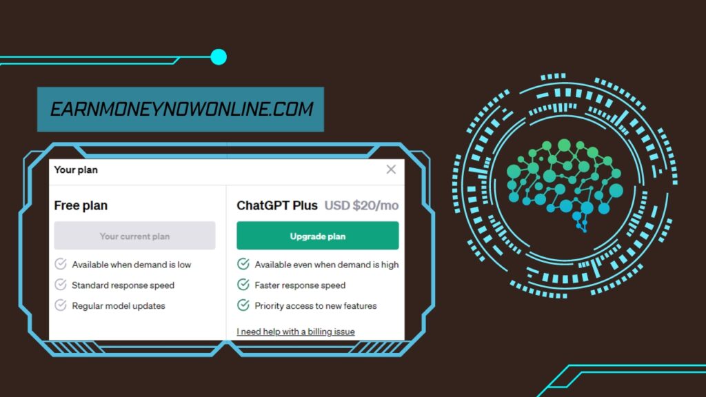 What is the Benefit of ChatGPT Paid Version? earnmoneynowonline.com