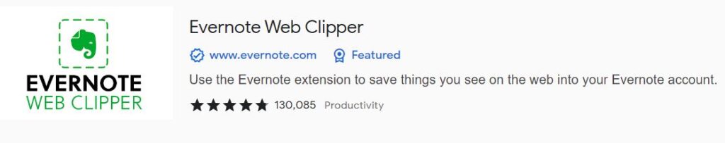 Evernote Web Clipper Best AI Google Chrome Extensions for Digital Marketers earnmoneynowonline.com